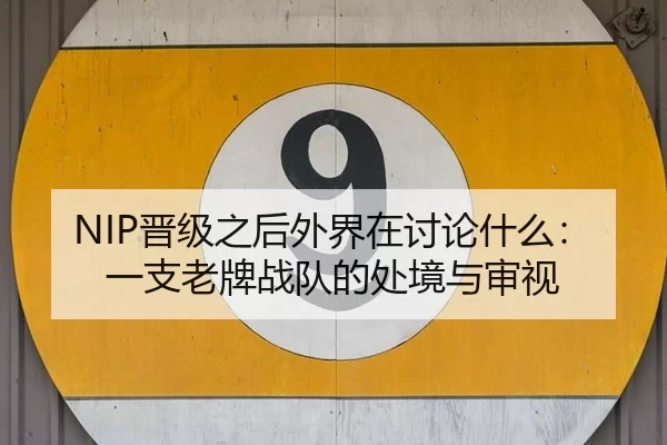 NIP晋级之后外界在讨论什么：一支老牌战队的处境与审视